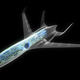 Illustration for article titled Awesome Concept Art for a Transparent Airplane, Coming in 2050